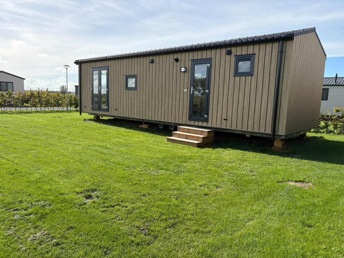 Jouw Droomchalet: My Home Pure (10.70 x 4.00m) Incl. Plaatsing - 