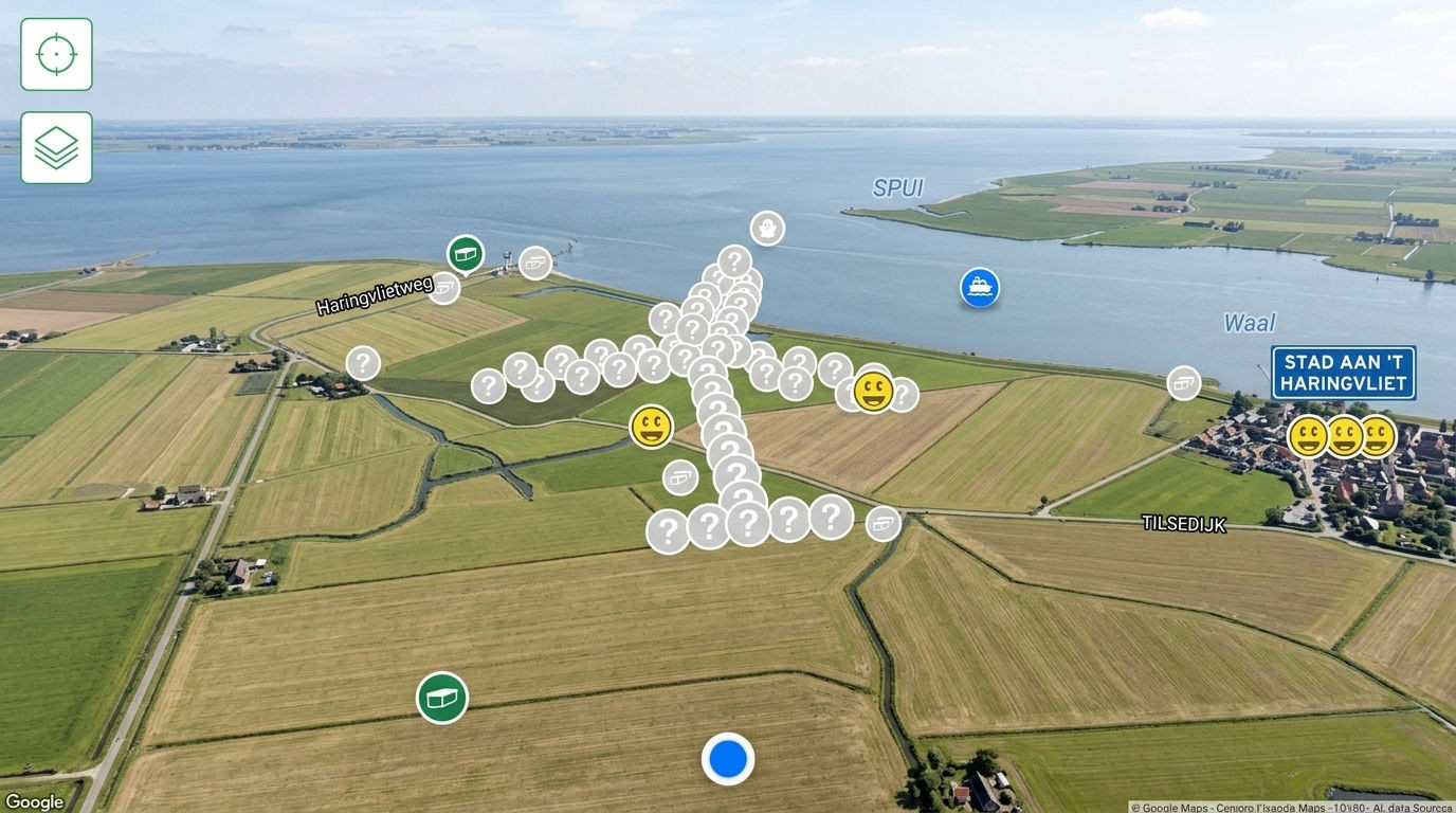 Uniek vertrekpunt geocaching - 